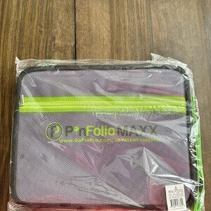 PinFolio Maxx Pin DisplayBag - Black, Purple and Green